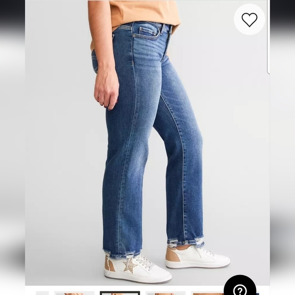 BKE Payton Cropped Straight Stretch Jean 34x28 - Picture 9 of 9